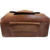 Shotgun Cartridge Ammo Leather Bag with Side Pocket