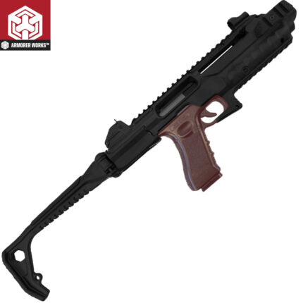AW Custom Black Carbine Conversion Kit for GBB Glocks