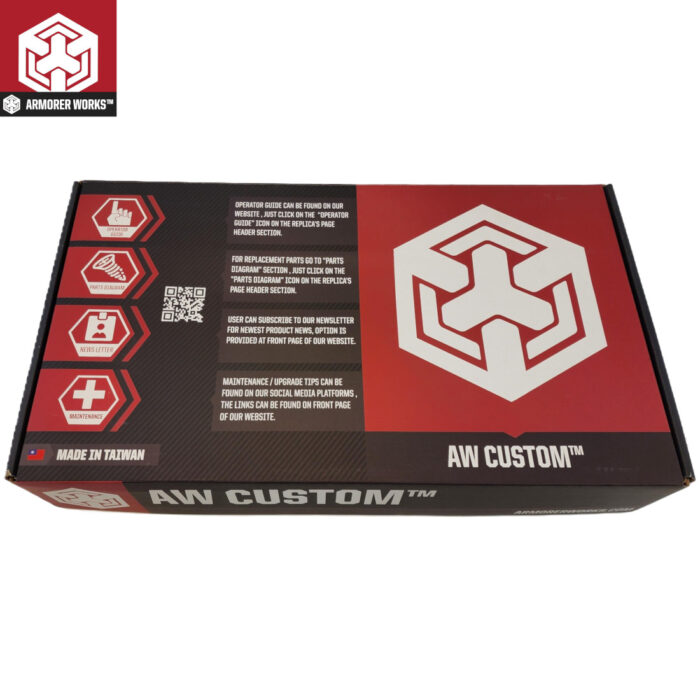 AW Custom Grey Carbine Conversion Kit for GBB Glocks