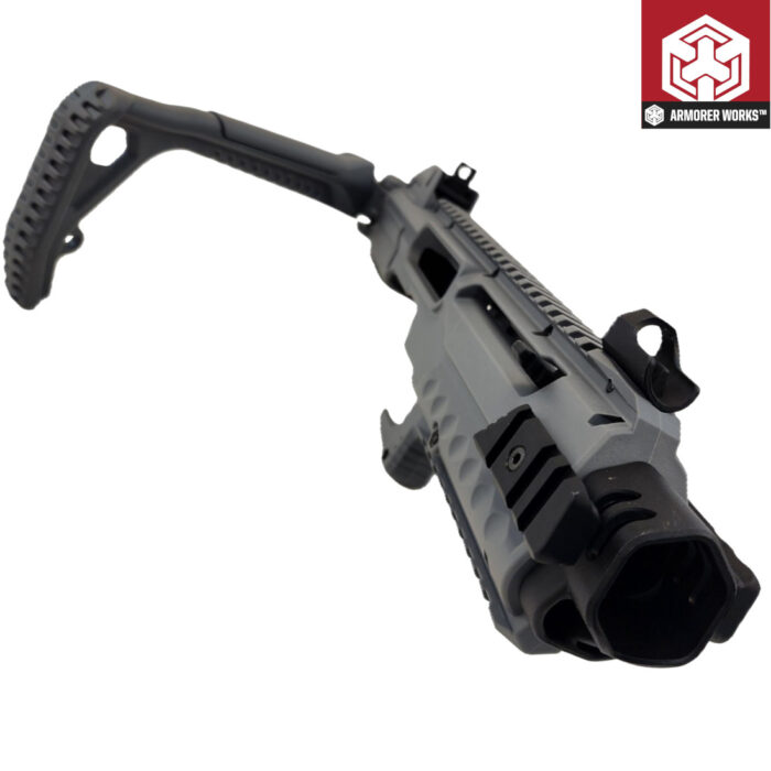 AW Custom Grey Carbine Conversion Kit for GBB Glocks