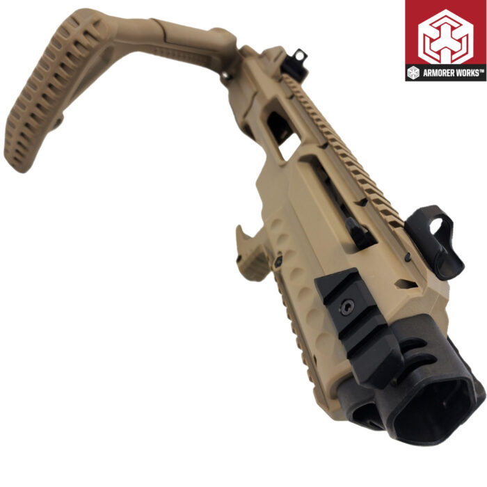 AW Custom Tan Carbine Conversion Kit for GBB Glocks