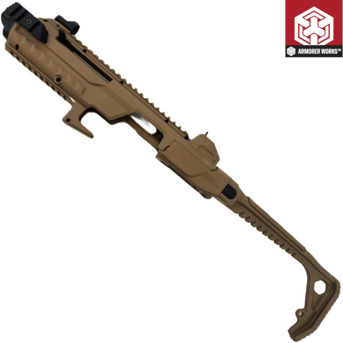 AW Custom Tan Carbine Conversion Kit for GBB Glocks