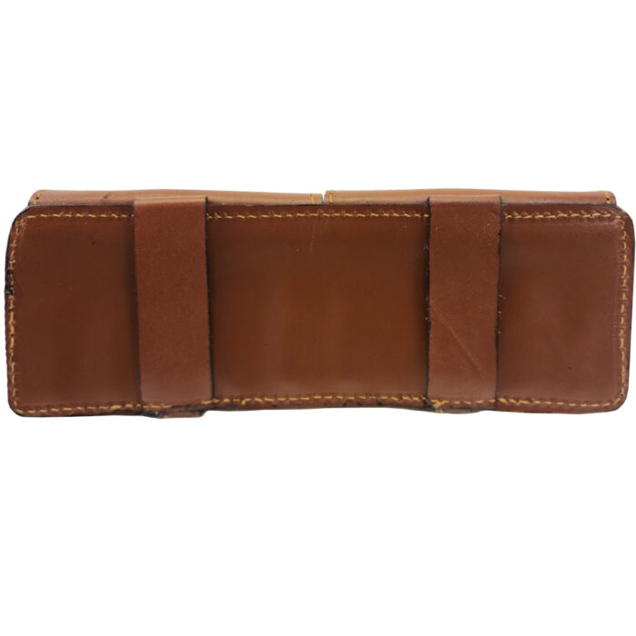 Buffalo Leather Shotgun Shell Cartridge Pouch