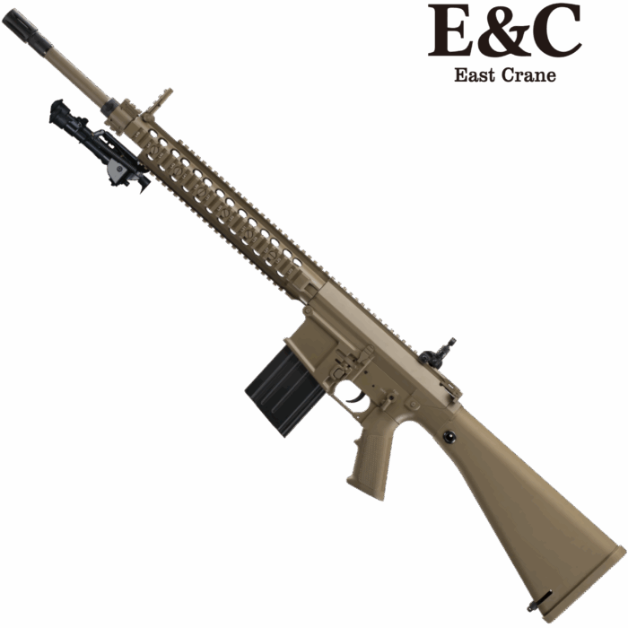 E&C Tan KAC M110 AEG Ultra Line DMR Rifle Gel Blaster (EC-901-DE-U)