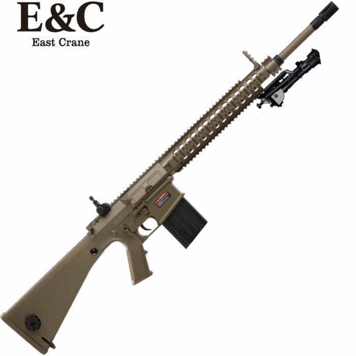 E&C Tan KAC M110 AEG Ultra Line DMR Rifle Gel Blaster (EC-901-DE-U) - Image 4