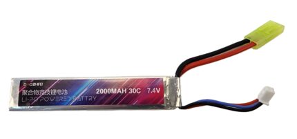 front view of gel blaster li-po battery