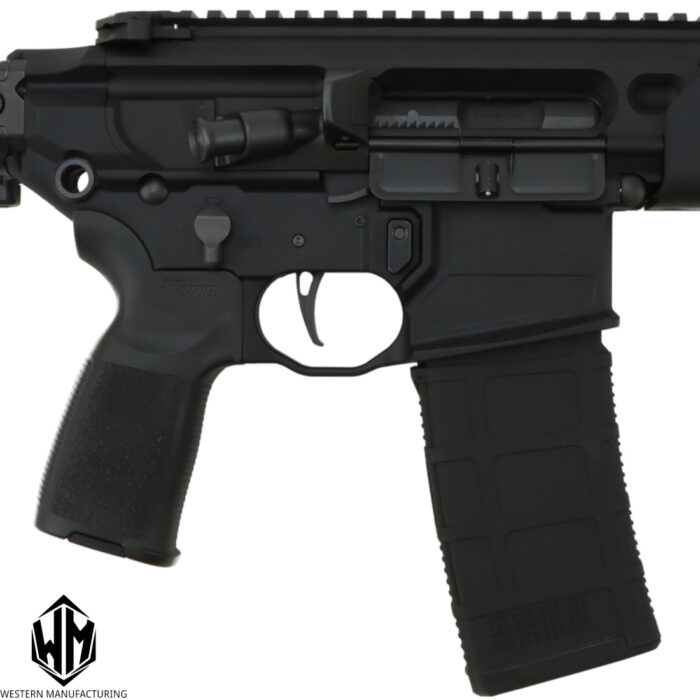 WM Black SIG MCX Spear LT GBBR Gel Blaster Fully Assembled plus Free Bag