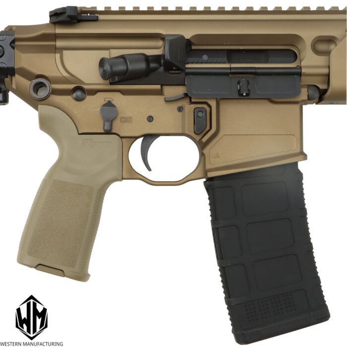 WM Tan SIG MCX Spear LT GBBR Gel Blaster Fully Assembled plus Free Bag