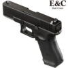 E&C Glock 19 Gen5 GBB Gel Blaster Pistol - Black