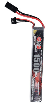 Thumbnail GAONENG 1500mah 11.1v Li-Po Gel Blaster Battery Mini Tamiya plug