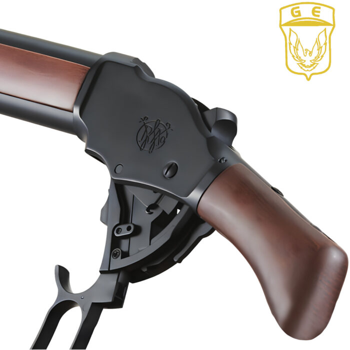 GE 1887 Winchester Green Gas Shotgun Shell Ejecting Gel Blaster - Black