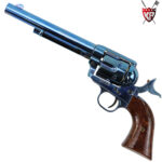 King Arms Blue SAA Colt 45 Peacemaker Green Gas Gel Blaster Revolver - Medium