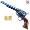 King Arms Blue SAA Colt 45 Peacemaker Green Gas Gel Blaster Revolver - Medium