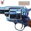 King Arms Blue SAA Colt 45 Peacemaker Green Gas Gel Blaster Revolver - Medium