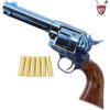 King Arms Blue SAA Colt 45 Peacemaker Green Gas Gel Blaster Revolver - Standard