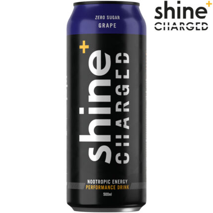 Shine Grape Charged Nootropic Energy Drink - 500ml