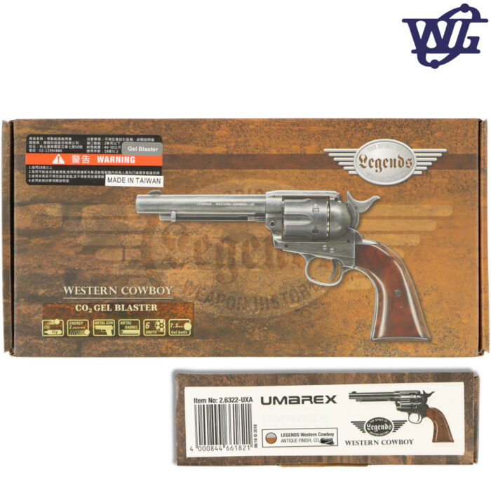 Umarex Antique Black Colt SAA Peacemaker .45 Revolver GEL BLASTER - by Wingun