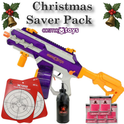 CosmoX Sirius Christmas Pack Sci-Fi Gel Blaster - Purple and Amethyst