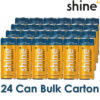 Shine Case Blueberry Lemonade Nootropic Energy Drink - 24x250ml