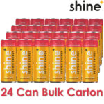 Shine Case Peach Passionfruit Nootropic Energy Drink - 24x250ml