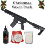 SUGE Christmas Pack MFT CQB Black AR15 with Metal Gearbox