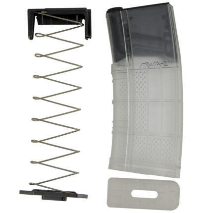 Clear SCA Worm Drive M4 Gel Blaster Magazine