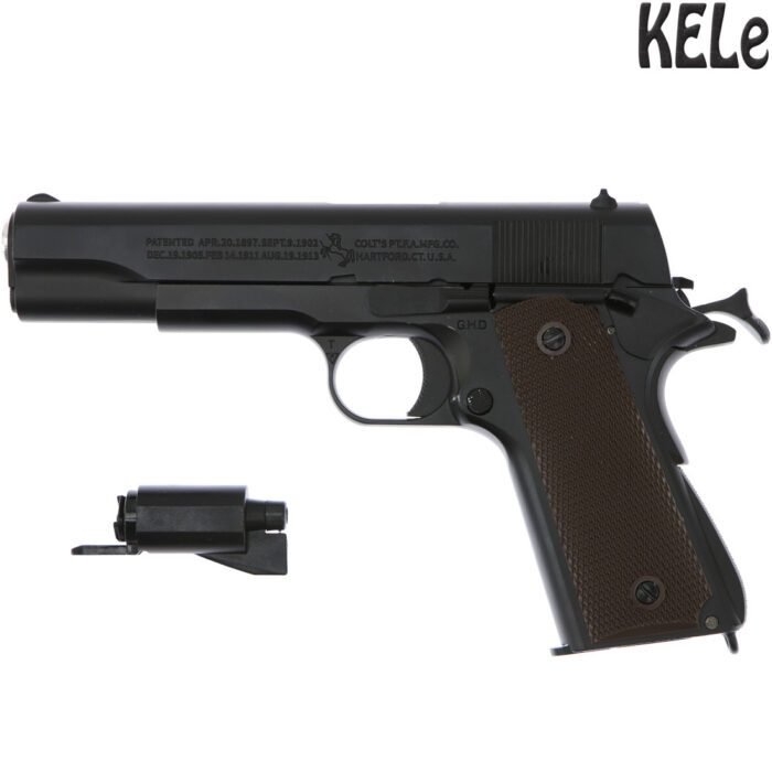 KELe XY05 Colt 1911 Full Metal Gel Blaster Manual Pistol - Black