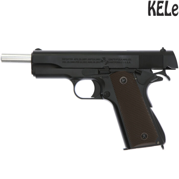KELe XY05 Colt 1911 Full Metal Gel Blaster Manual Pistol - Black