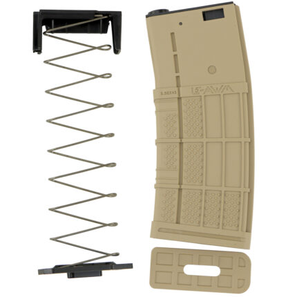 Tan SCA Worm Drive M4 Gel Blaster Magazine