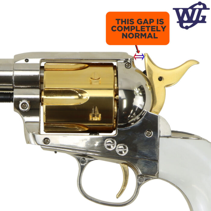 Umarex Smoke Wagon Colt SAA Peacemaker .45 Revolver GEL BLASTER - by Wingun