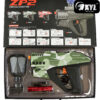 XYL ZP2 Green Camo Hopper Fed Sci-Fi Gel Blaster Pistol