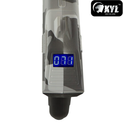 XYL ZP2 Grey Camo Hopper Fed Sci-Fi Gel Blaster Pistol