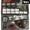 XYL ZP2 Grey Camo Hopper Fed Sci-Fi Gel Blaster Pistol