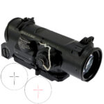 Elcan Spectre Black 1x and 4x Gel Blaster Illuminated Scope