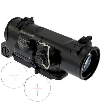 Elcan Spectre Black 1x and 4x Gel Blaster Illuminated Scope