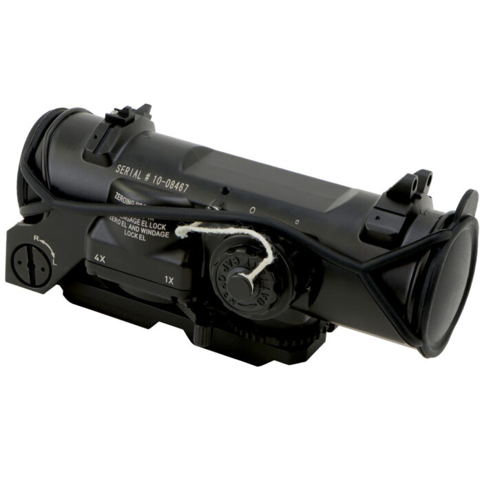 Elcan Spectre Black 1x and 4x Gel Blaster Illuminated Scope