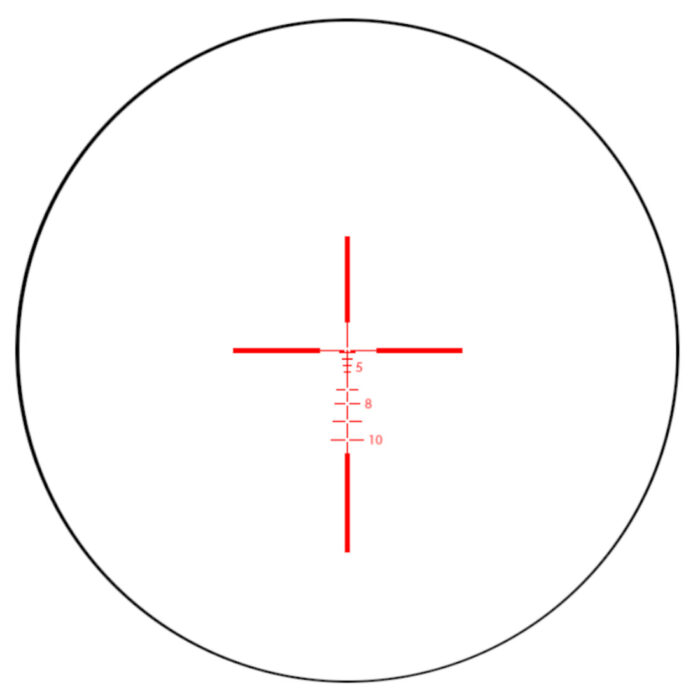 Elcan Spectre Black 1x and 4x Gel Blaster Illuminated Scope