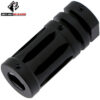 Grey Wolf Metal Flash Hider Hop Up Unit with 14mm CCW Black