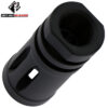 Grey Wolf Metal Flash Hider Hop Up Unit with 14mm CCW Black