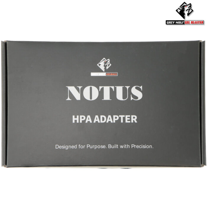 GW Notus Finished Silver HPA Adaptor for GBB Gel Balster Pistols