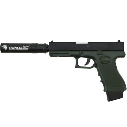 JG G19x Green Shell Ejecting Nerf Blaster