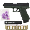 JG G19x Green Shell Ejecting Nerf Blaster