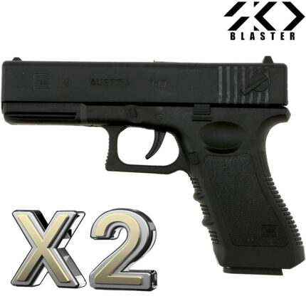 SKD Mini G19 Dual Pack - 2 Manual Gel Blasters Package Deal