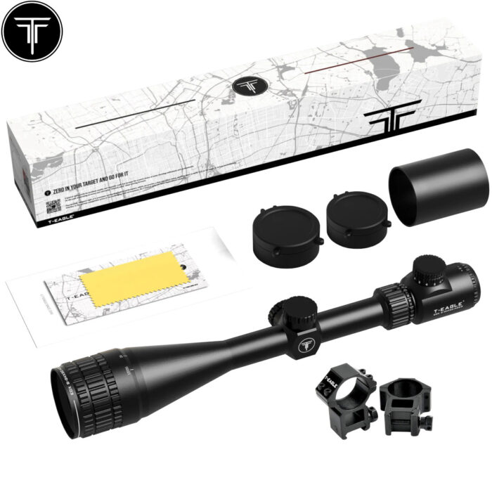 T-Eagle EOX 6-24x50 AOEG Tactical Sniper Rifle Scope