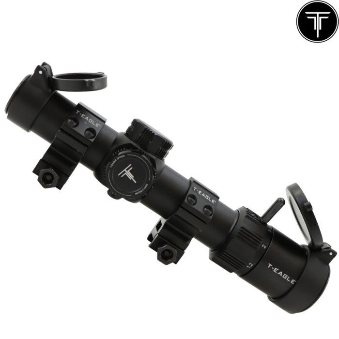 T-Eagle Optics LPVO Tactical Rifle Scope EOX 1.2-6X24 IR