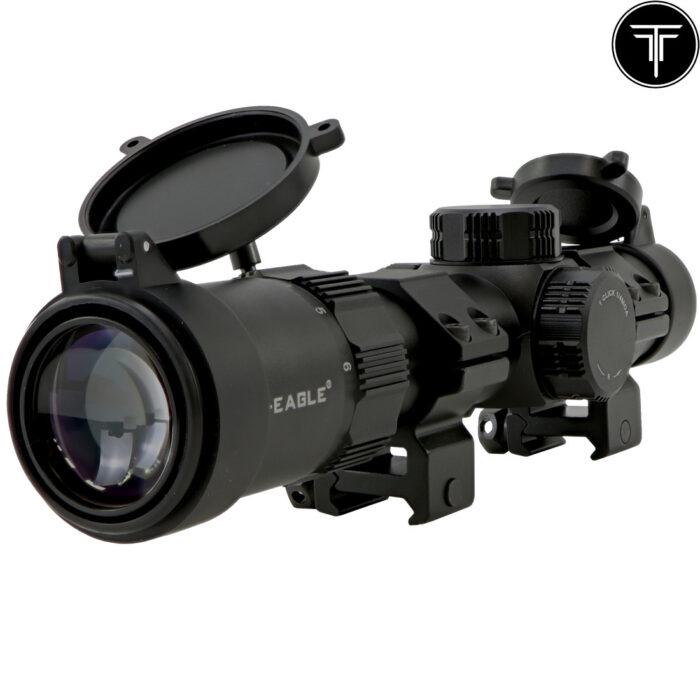 T-Eagle Optics LPVO Tactical Rifle Scope EOX 1.2-6X24 IR