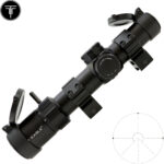 T-Eagle Optics LPVO Tactical Rifle Scope EOX 1.2-6X24 IR