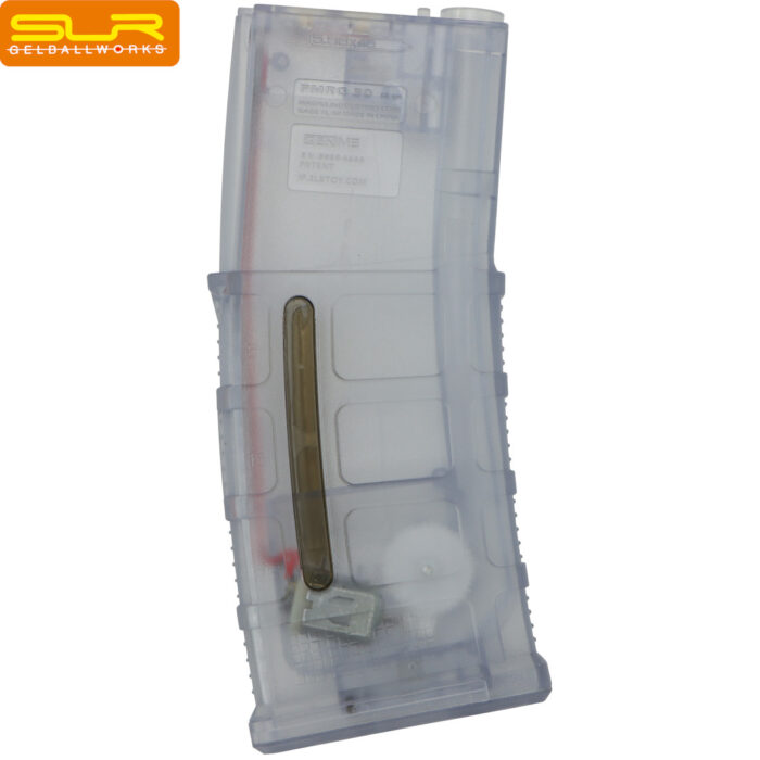 Translucent Frosty SLR Nylon P-Mag for M4 Gel Blasters
