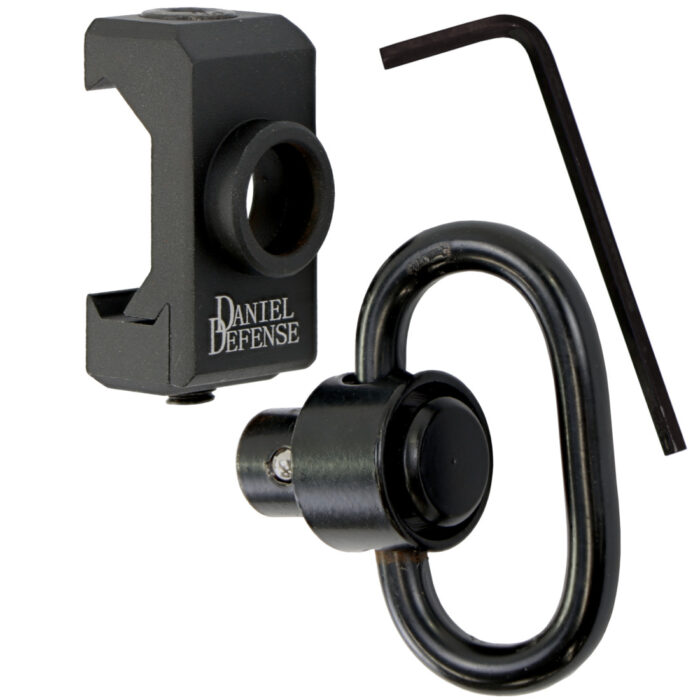 DD QD Metal Sling Mount for Picatinny Rail - Black