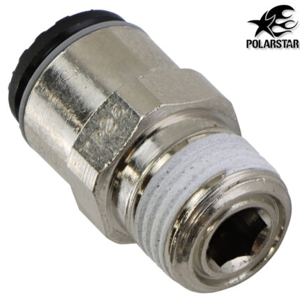PolarStar Air Line Input Fitting, 6mm x 1/8PTC